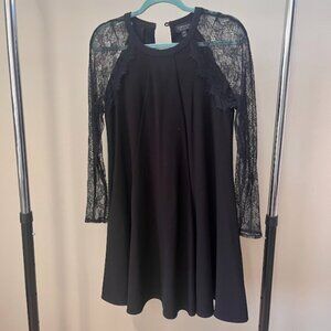 Top Shop Lace sleeve dress